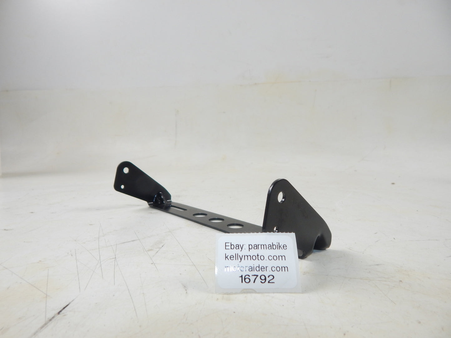 LICENSE PLATE HOLDER MOUNT BRACKET  W=8.25" 210mm TRIUMPH HONDA YAMAHA KAWASAKI - MotoRaider