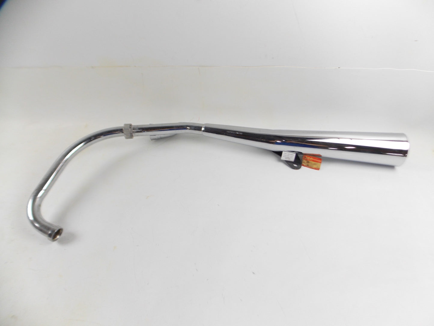 OEM SUZUKI 1983 GSX750 RH EXHAUST PIPE MUFFLER CHROME 14301-31311 1430131311 - MotoRaider
