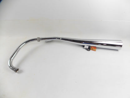 OEM SUZUKI 1983 GSX750 RH EXHAUST PIPE MUFFLER CHROME 14301-31311 1430131311 - MotoRaider