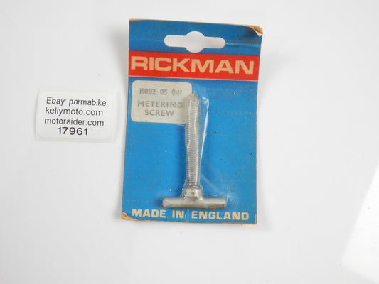 RICKMAN ZUNDAPP 125 MX SIX DAY 250 MONTESA SWING ARM METERING SCREW R002 05 041 - MotoRaider