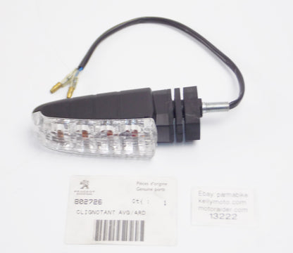 OEM PEUGEOT TURN SIGNAL BLINKER FLASHER LIGHT CLEAR RIGHT LEFT  #  802726 - MotoRaider