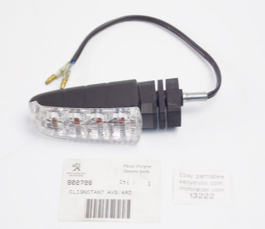 OEM PEUGEOT TURN SIGNAL BLINKER FLASHER LIGHT CLEAR RIGHT LEFT  #  802726 - MotoRaider