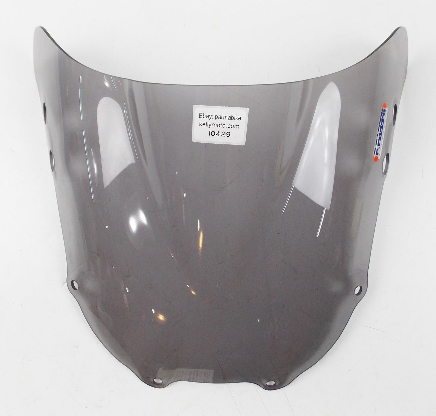 NOS F.FABBRI DOUBLE BUBBLE H003 SMOKED WINDSHIELD HONDA 1994-1997 CBR 90 - MotoRaider