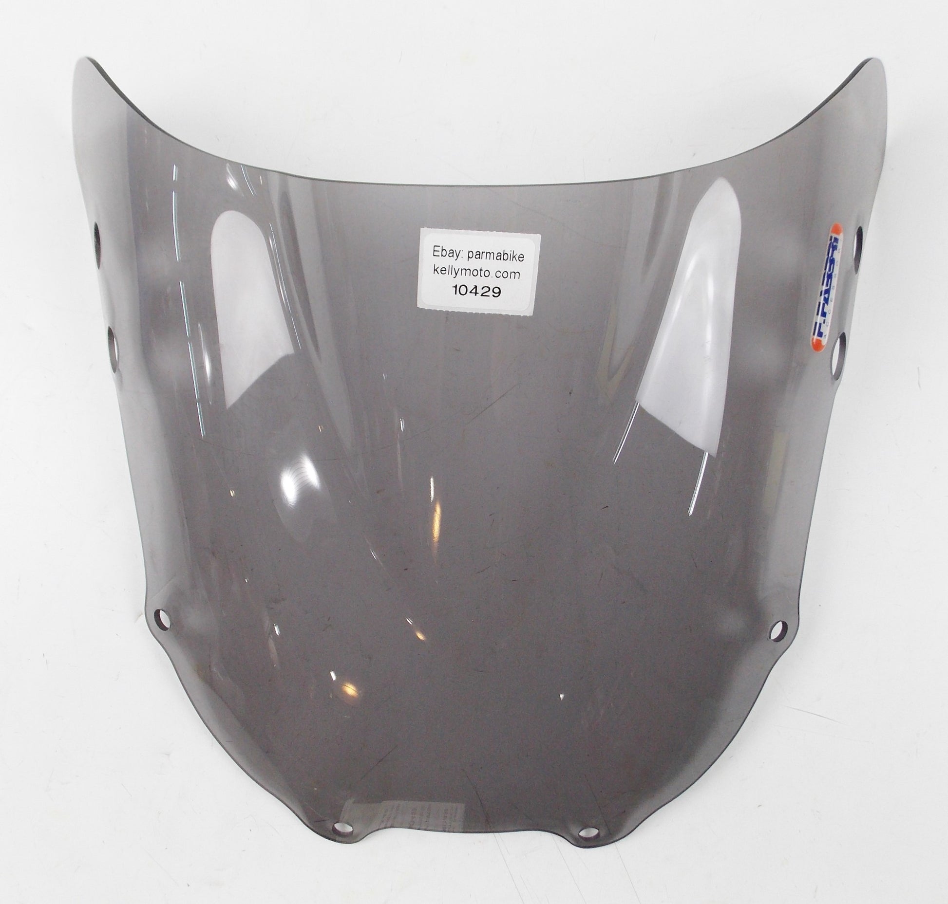 NOS F.FABBRI DOUBLE BUBBLE H003 SMOKED WINDSHIELD HONDA 1994-1997 CBR 90 - MotoRaider