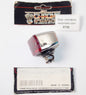 CHROMED HARLEY CUSTOM SMALL SHOWMARKER LIGHT RED 12V/3W 1 FILAMENT BULB 230311 - MotoRaider