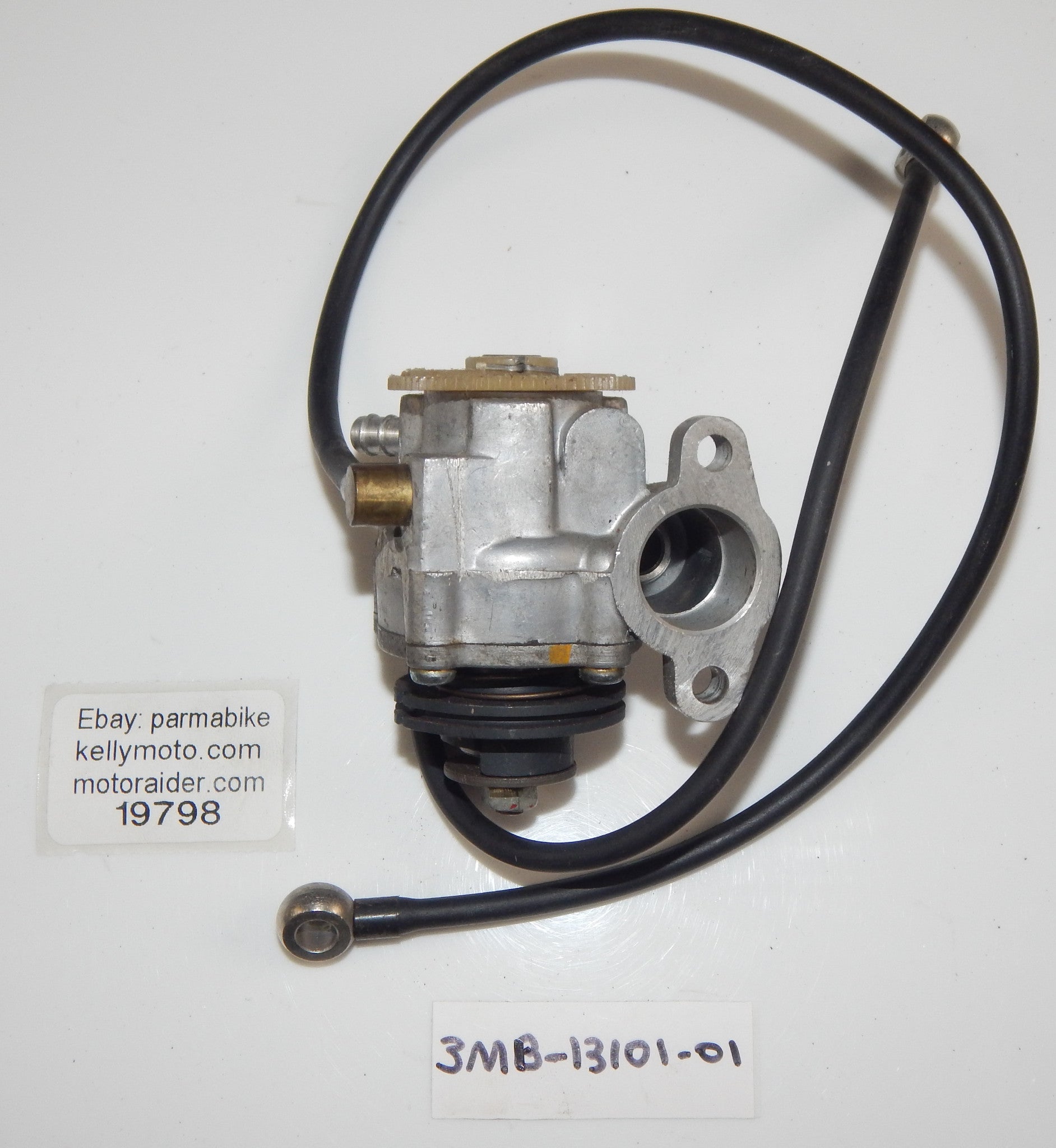 OEM YAMAHA 1991 DT125R OIL PUMP ASSY USPAT 3302752 ISO 3MB-13101-01 - MotoRaider