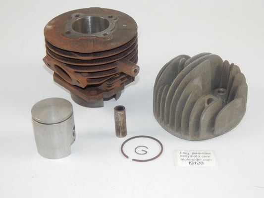1980's VESPA PIAGGIO 50cc CYLINDER 75cc BORE 41.65mm HEAD ASSO PISTON RING - MotoRaider
