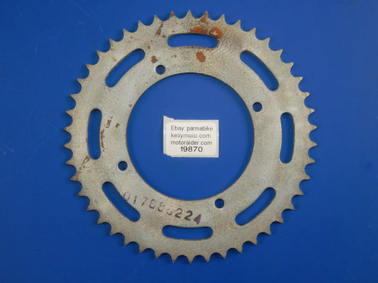 REAR WHEEL DRIVE SPROCKET 46T Z46/460 OVERALL DIAMETER 7.5" 190.5mm MOTORCYCLE - MotoRaider