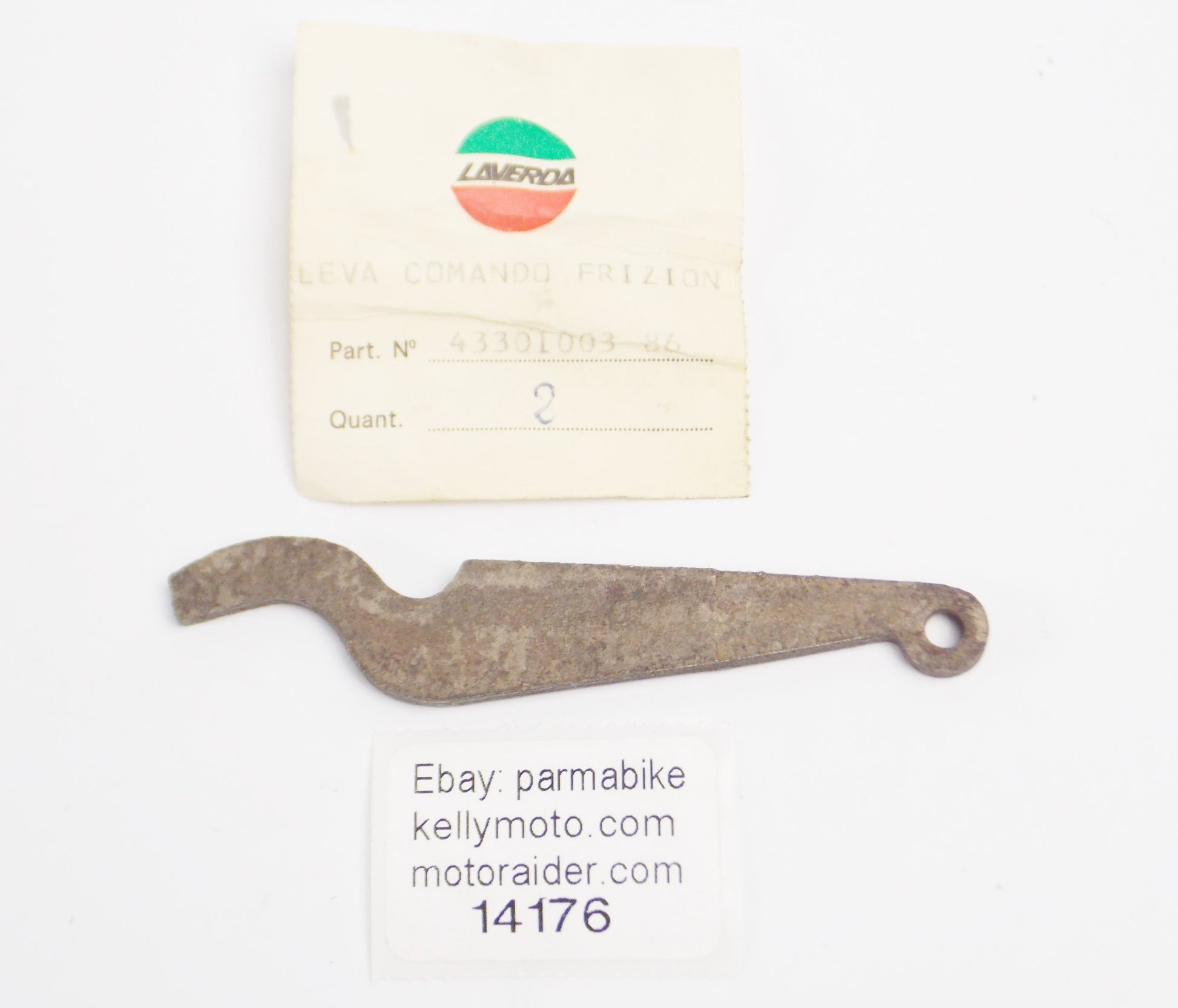 OEM LAVERDA 750 SF GT 1200 MOTOR ENGINE CLUTCH INNER LEVER 43301003 | 43 301 003 - MotoRaider