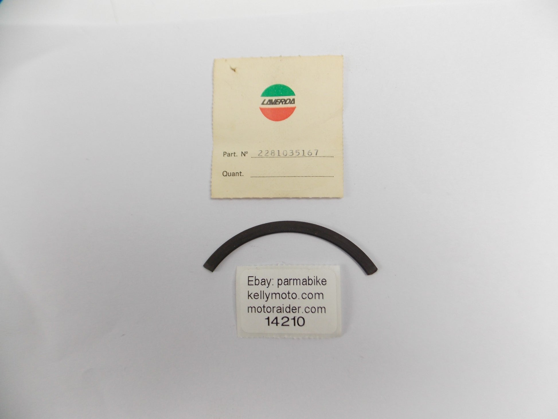OEM LAVERDA 750SF GT 1200 MOTOR CRANKSHAFT BEARING HALF RING 22810351 22 810 351 - MotoRaider