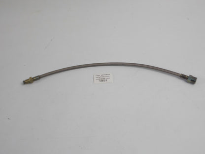 BRAIDED HYDRAULIC HOSE L=390mm THREAD 10mm HOSE OD=7mm MALE FEMALE BRAKE CLUTCH - MotoRaider