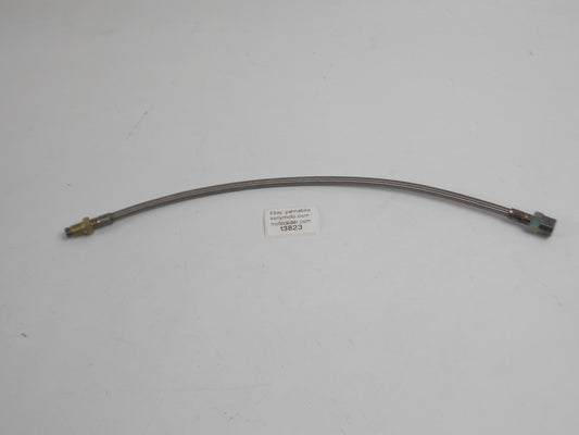 BRAIDED HYDRAULIC HOSE L=390mm THREAD 10mm HOSE OD=7mm MALE FEMALE BRAKE CLUTCH - MotoRaider