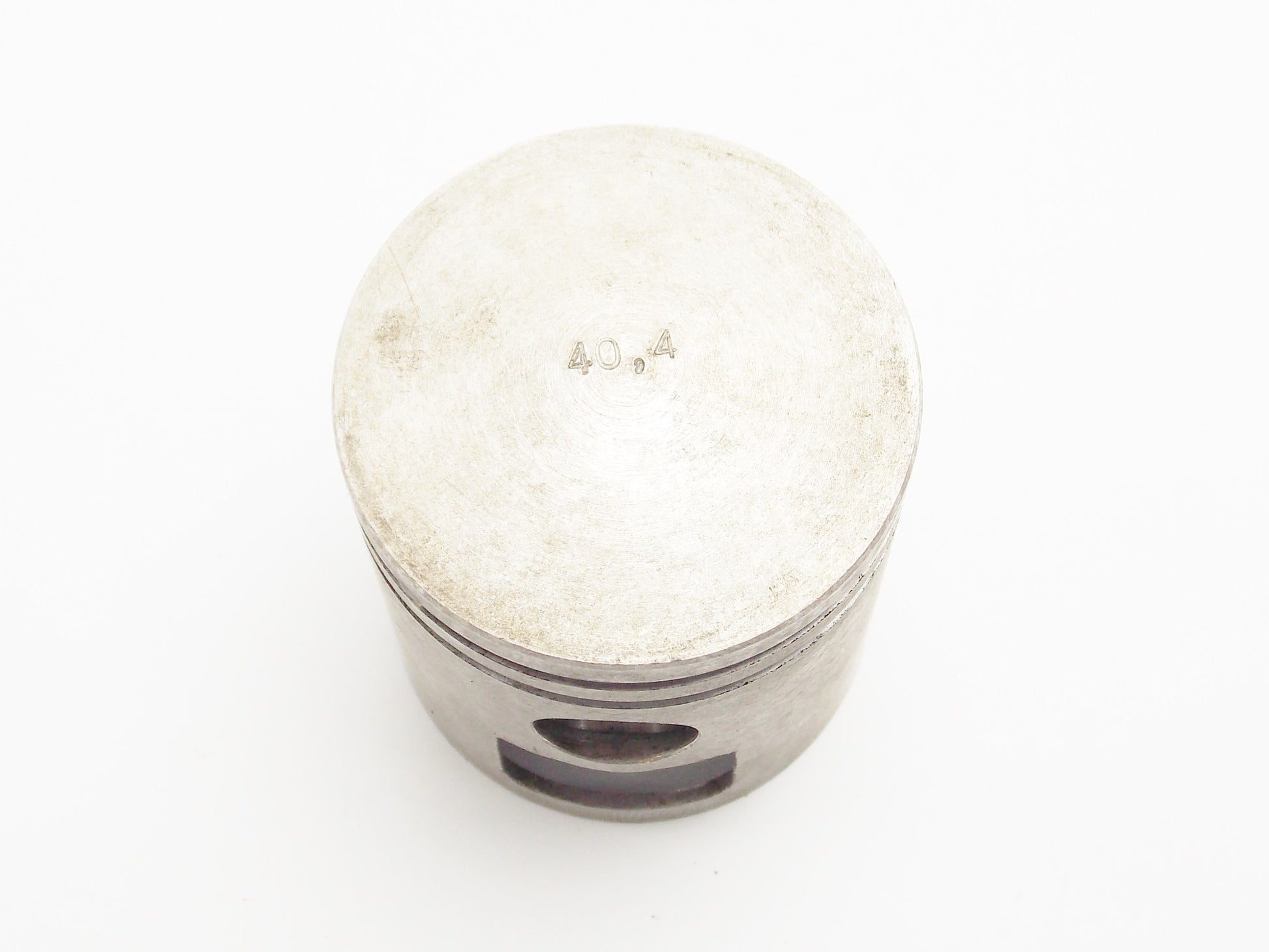 NOS DINAMIN PISTON + RINGS + PIN DIAMETER 40.4 mm GARELLI 50 cc 3-SPEED - MotoRaider