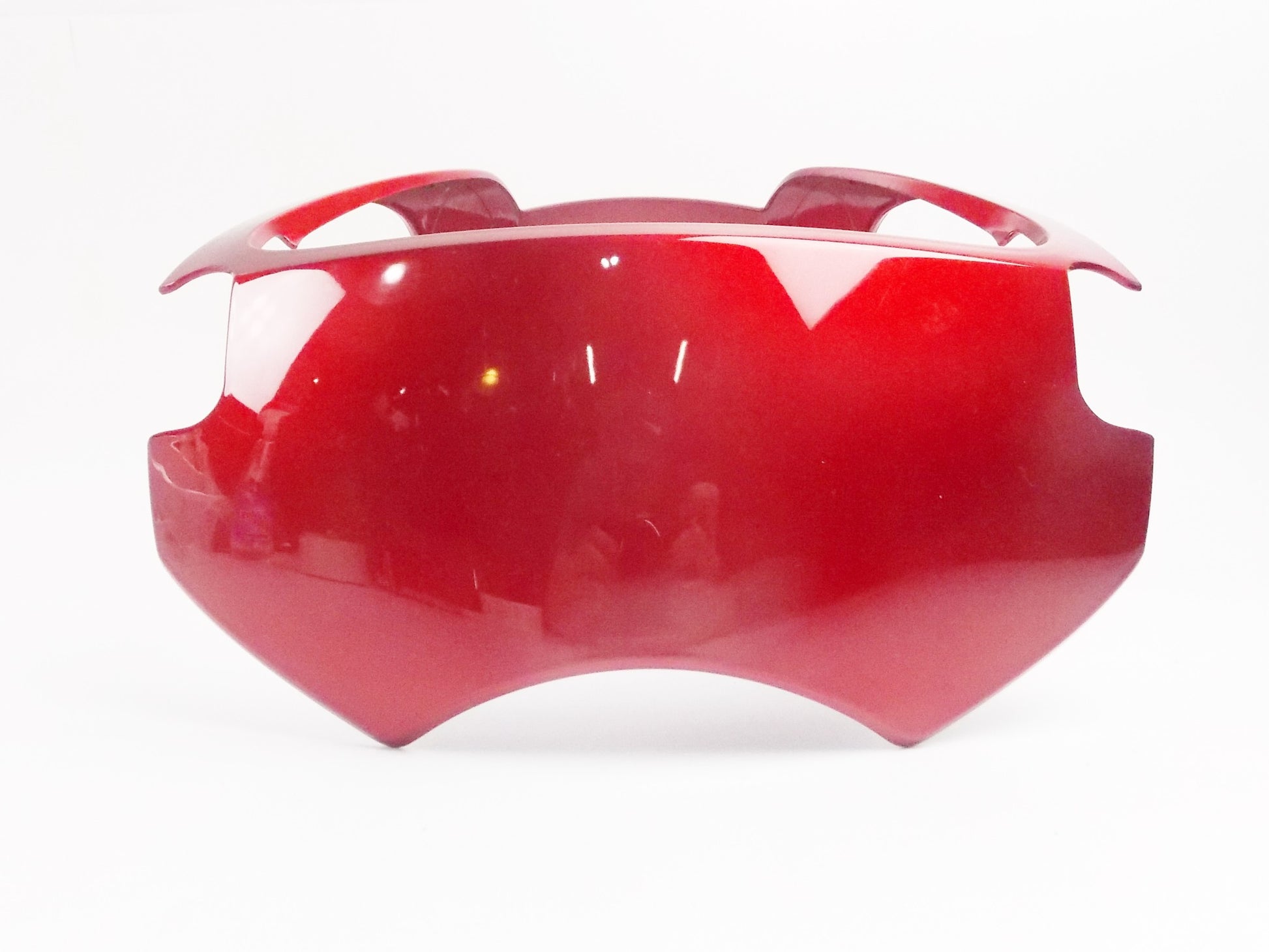OEM HONDA 2013 SH125 FAIRING RED HANDLEBAR COVER 53208-K01-D300 - MotoRaider