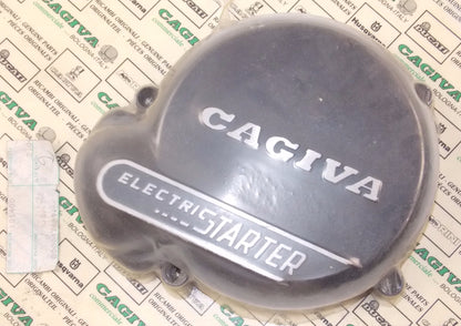NOS OEM CAGIVA 1987 ALETTA ORO 125S2 ELFANTRE 125 LEFT CRANKCASE COVER 800047689 - MotoRaider