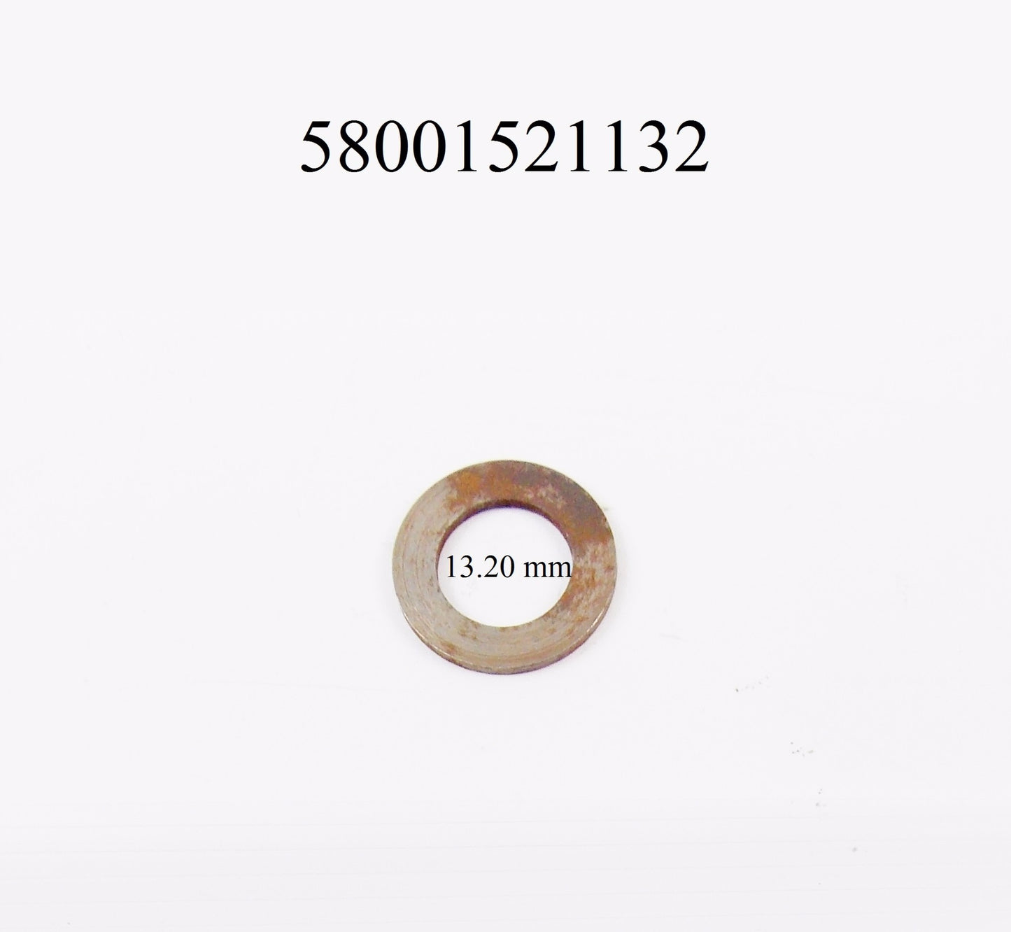 OEM KTM 90-91 500/600 LC4 MX FRONT FORK PRESSURE DAMPING DISC 13.2mm 58001521132 - MotoRaider