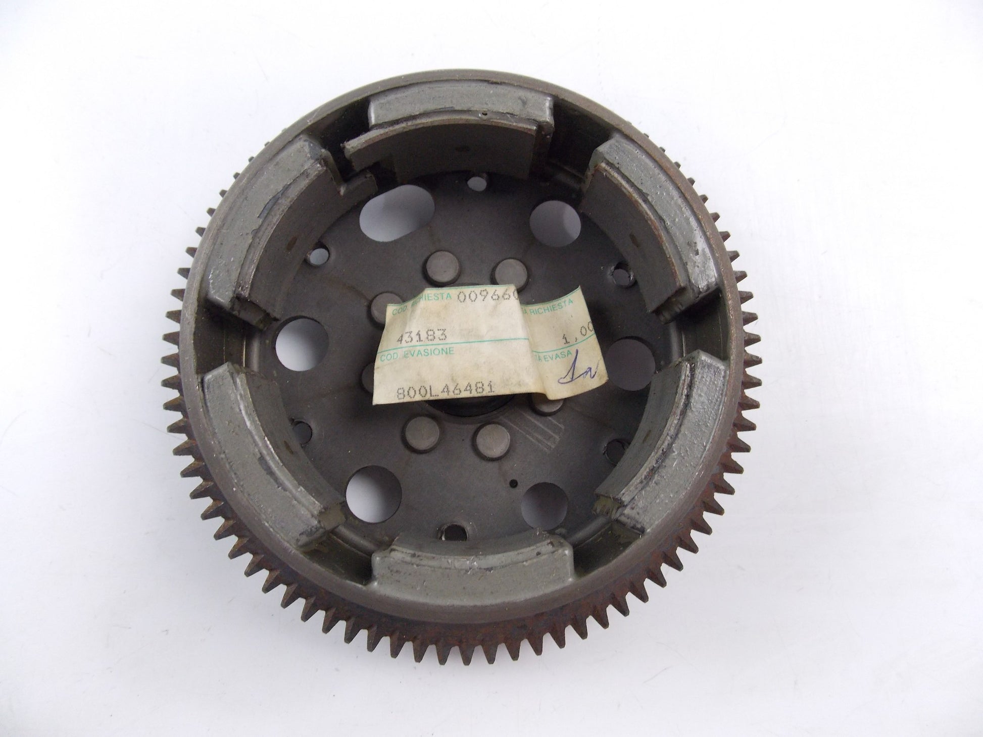 OEM CAGIVA ALETTA ELECTRA ELECTRIC STARTER ROTOR ASSY + FLANGE ASSY 800L46481 - MotoRaider
