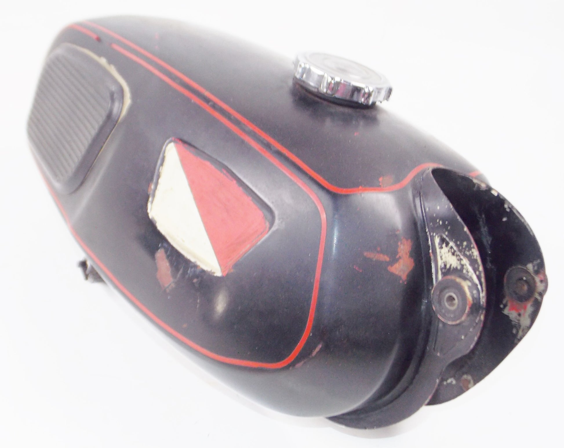1972 MORINI CORSARO 125 FUEL PETROL GAS TANK + CAP + PETCOCK VALVE - MotoRaider