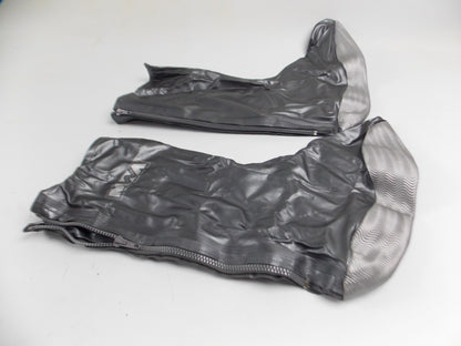 MWA OVER SHOES RAIN BOOT COVER GRAY LARGE 13"1/2 WIDTH=8" 1/2 MOTORCYCLE RIDING - MotoRaider