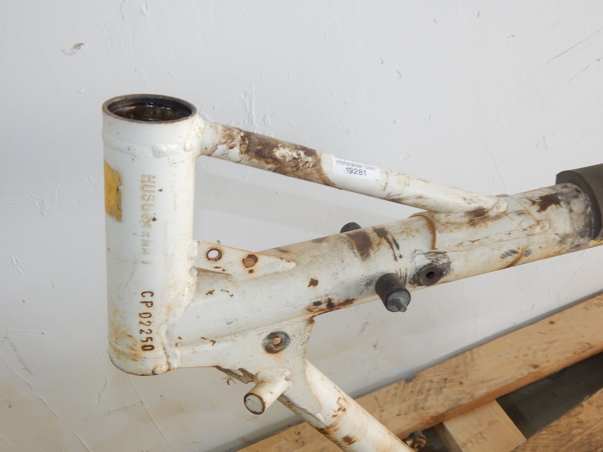 HUSQVARNA 1985 250 500 CR FRAME CHASSIS VINTAGE CP-02250 - MotoRaider