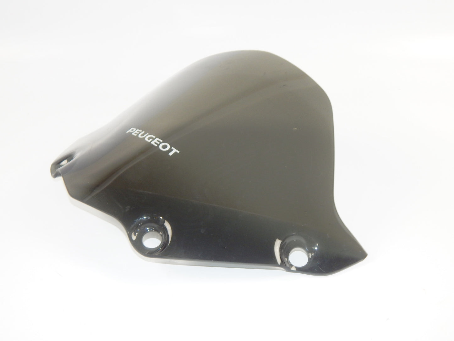 SCOOTER PEUGEOT WINDSHIELD SCREEN GRAY 1177090600 GEOPOLIS SATELLIS H=10.75" - MotoRaider