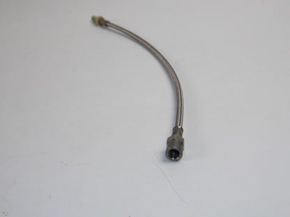 BRAIDED HYDRAULIC HOSE L=390mm THREAD 10mm HOSE OD=7mm MALE FEMALE BRAKE CLUTCH - MotoRaider