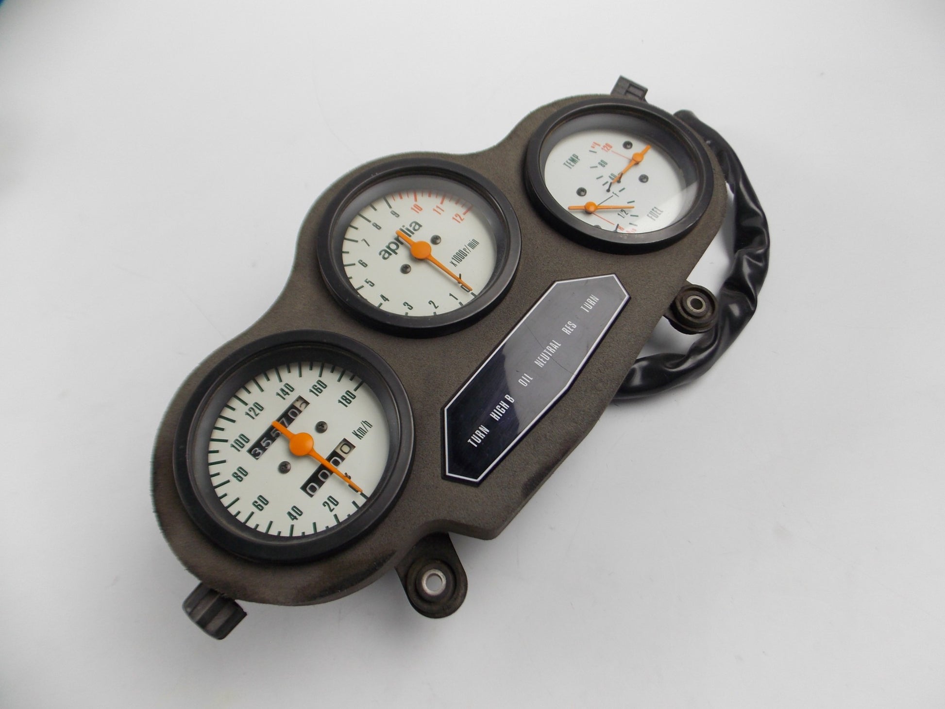 APRILIA 1988-1989 AF1 125 SPEEDOMETER TACHOMETER FUEL INSTRUMENT PANEL DASHBOARD - MotoRaider