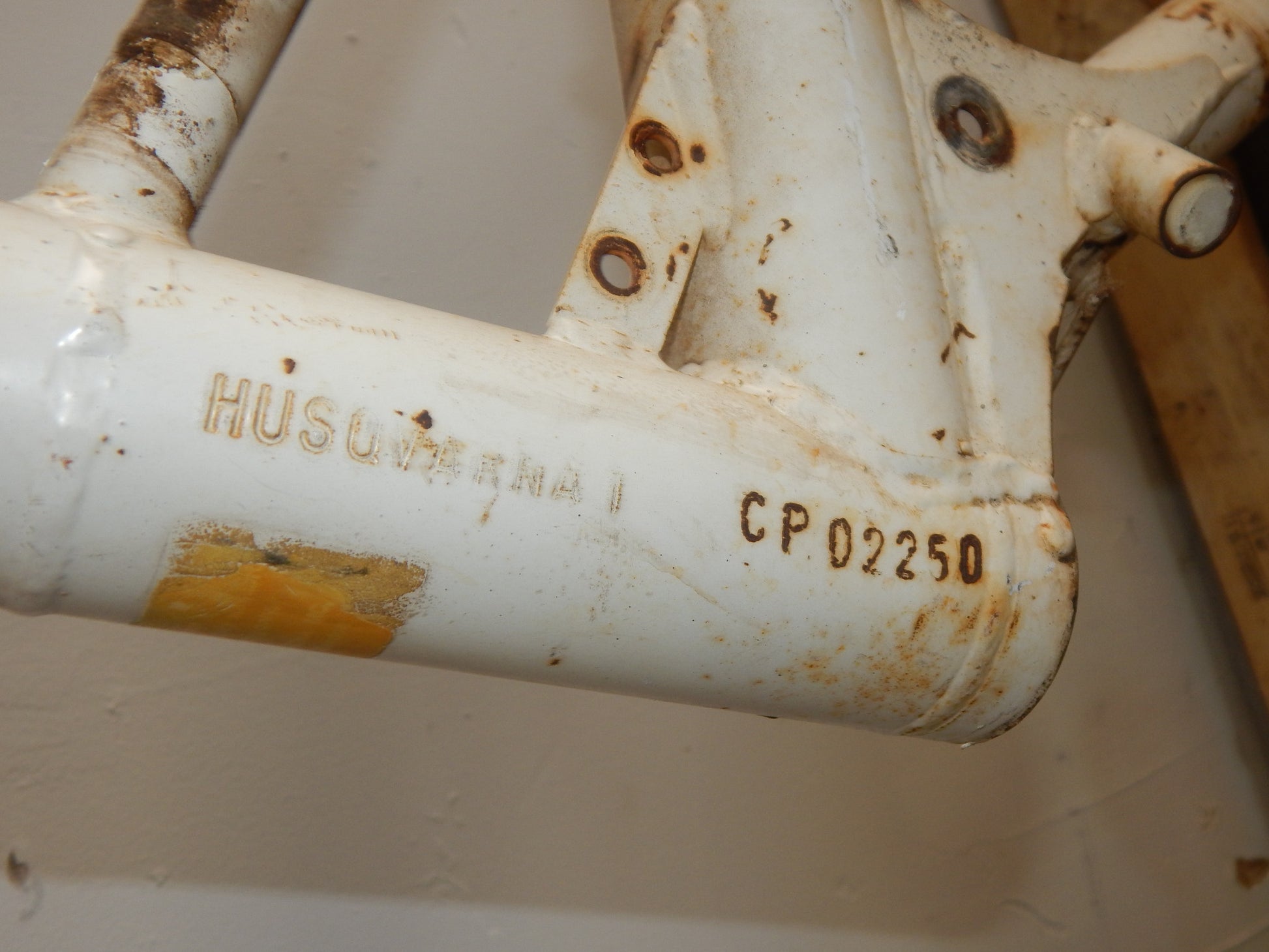 HUSQVARNA 1985 250 500 CR FRAME CHASSIS VINTAGE CP-02250 - MotoRaider