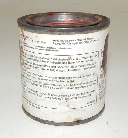 OEM BMW PAINT CAN 250ml BASECOAT METALLIC BMW 031 RED (Rot) 51919058251 - MotoRaider