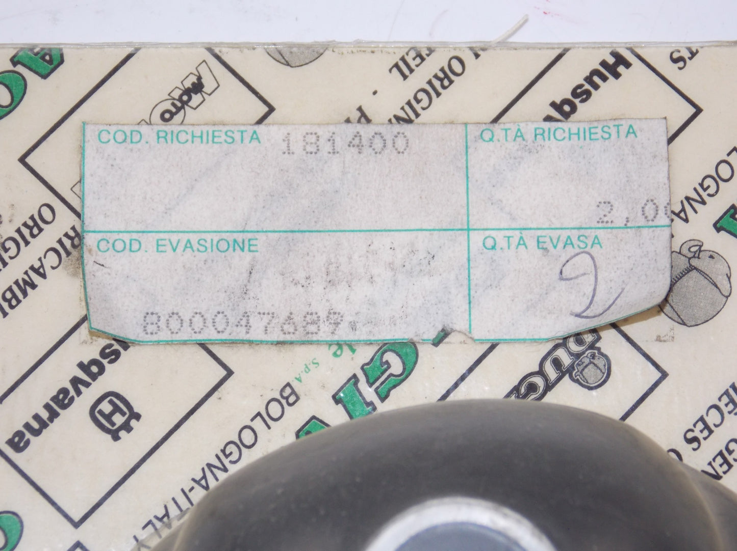NOS OEM CAGIVA 1987 ALETTA ORO 125S2 ELFANTRE 125 LEFT CRANKCASE COVER 800047689 - MotoRaider