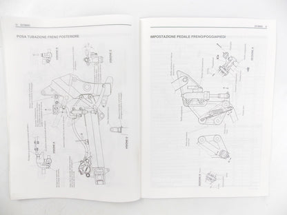 SUZUKI  SV1000 SUPPLEMENT SERVICE MANUAL BOOK CATALOG ITALIAN 99501-39540-01B - MotoRaider