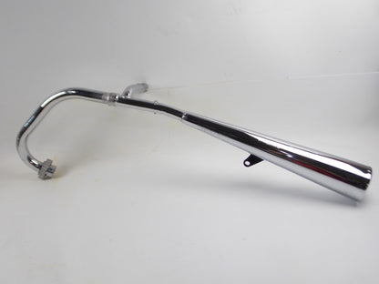 OEM SUZUKI 1984-1987 GS450 RIGHT HAND EXHAUST MUFFLER PIPE # 14301-44450 - MotoRaider