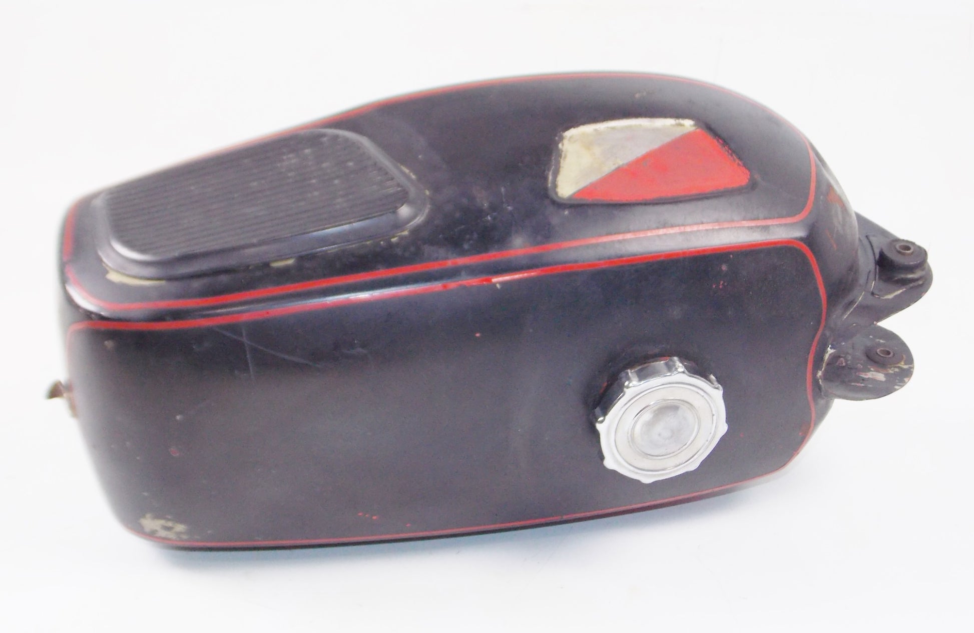 1972 MORINI CORSARO 125 FUEL PETROL GAS TANK + CAP + PETCOCK VALVE - MotoRaider