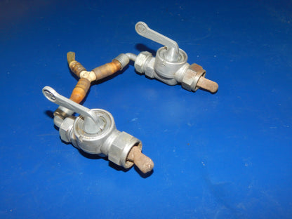 PAIR 1970's KARKOMA PETOCOCK FUEL VALVE THREAD 16mm PUCH MAICO HUSQVARNA - MotoRaider