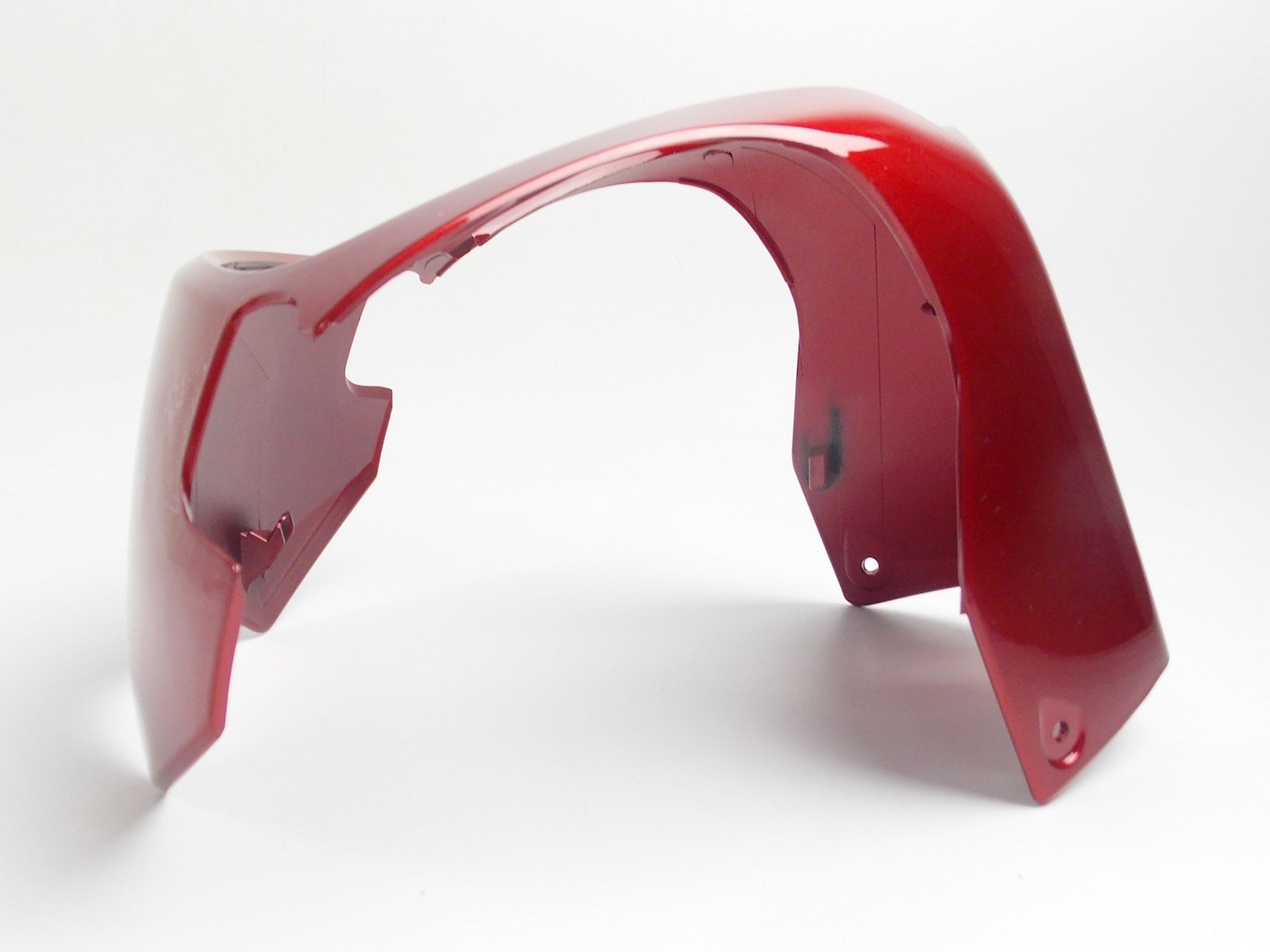 OEM HONDA 2013 SH125 FAIRING RED HANDLEBAR COVER 53208-K01-D300 - MotoRaider