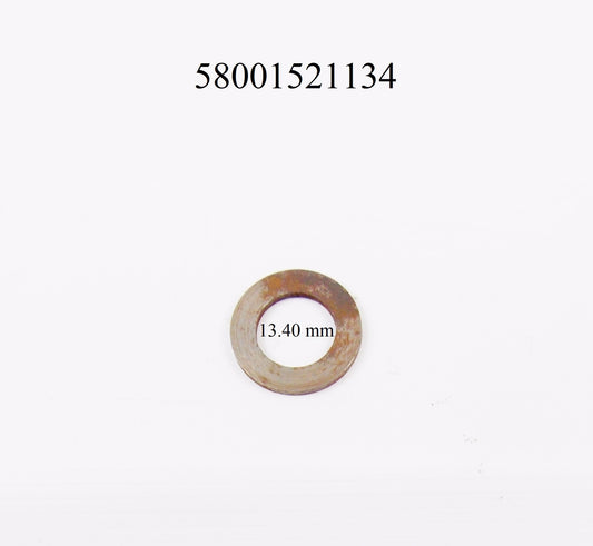 OEM KTM 1990 500/600 LC4 MX FRONT FORK PRESSURE DAMPING DISC 13.4 mm 58001521134 - MotoRaider