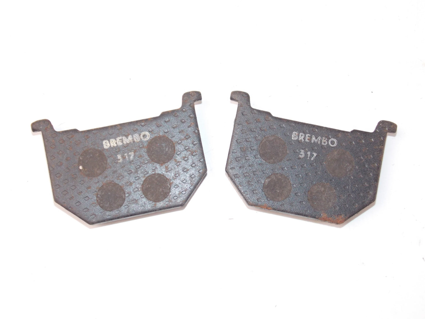 BREMBO 317 FRONT BRAKE PADS SET GS GN MEASURE 75.73mm x 49.60mm x 11.00mm - MotoRaider