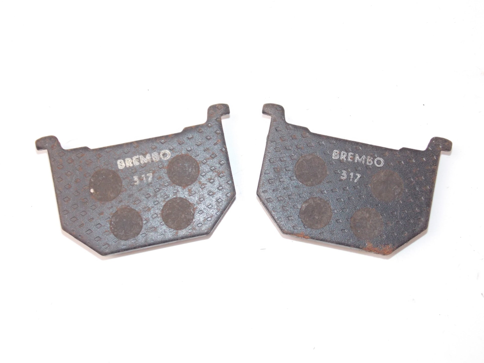 BREMBO 317 FRONT BRAKE PADS SET GS GN MEASURE 75.73mm x 49.60mm x 11.00mm - MotoRaider