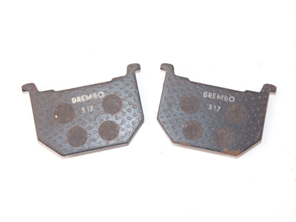 BREMBO 317 FRONT BRAKE PADS SET GS GN MEASURE 75.73mm x 49.60mm x 11.00mm - MotoRaider
