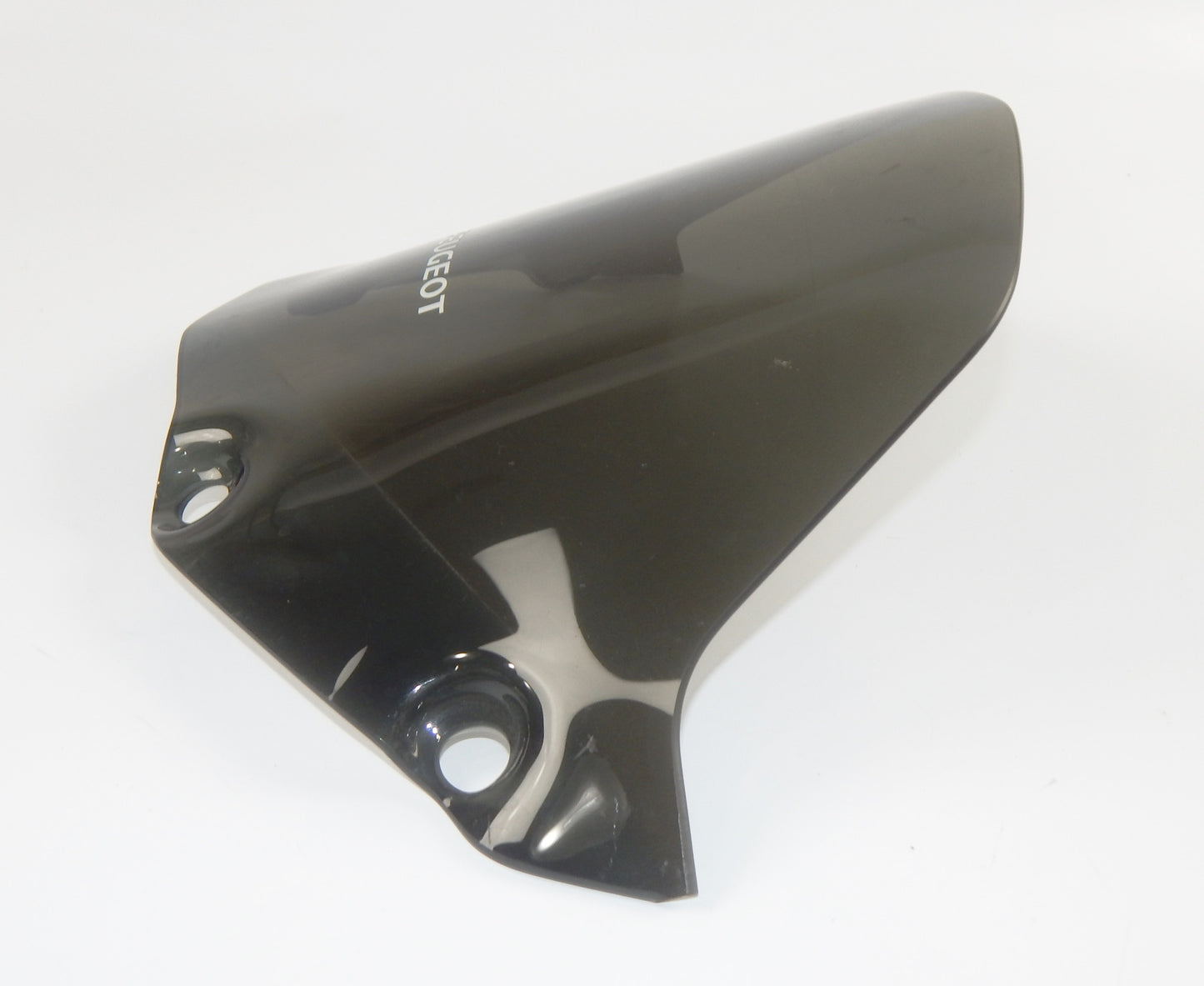 SCOOTER PEUGEOT WINDSHIELD SCREEN GRAY 1177090600 GEOPOLIS SATELLIS H=10.75" - MotoRaider