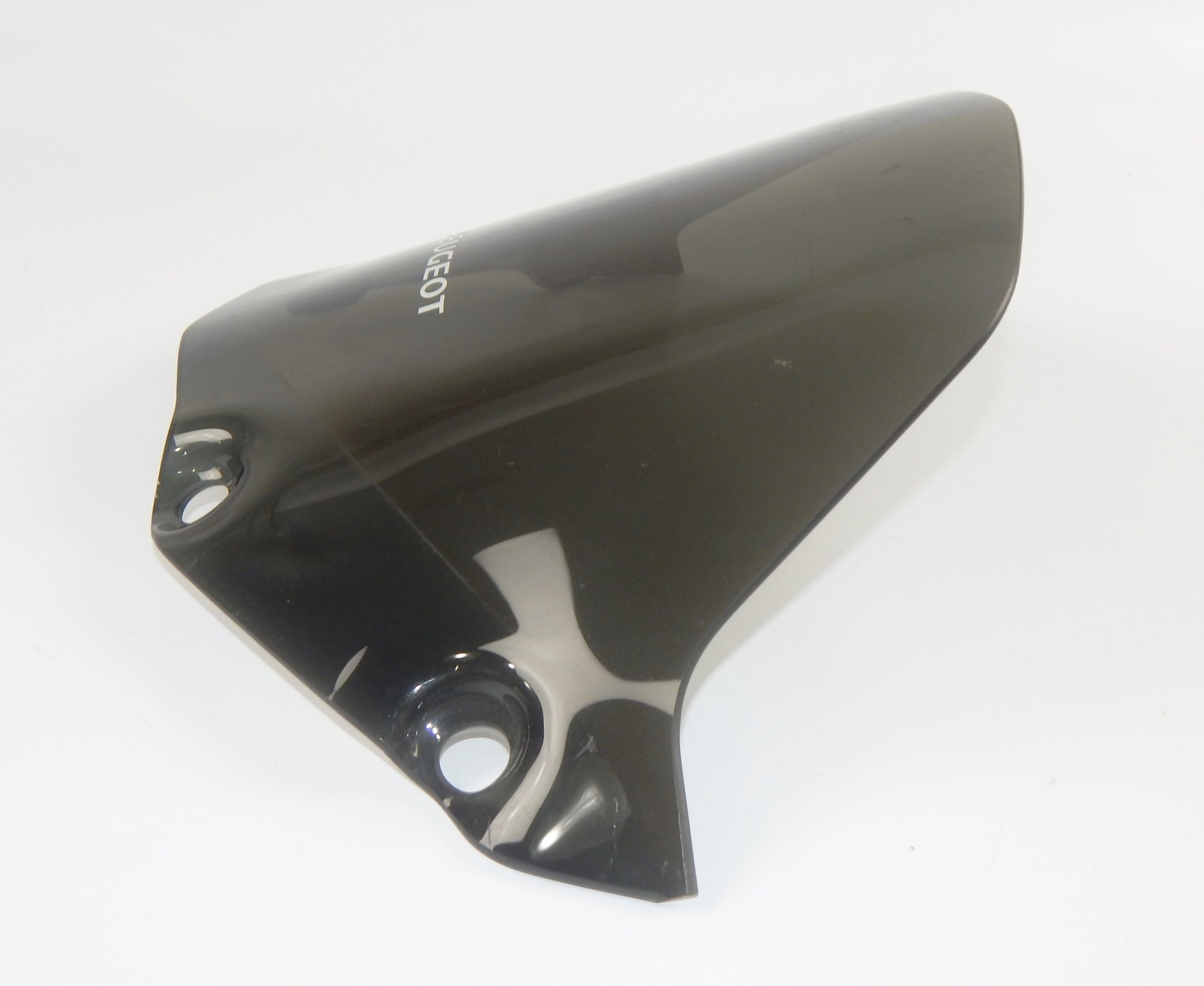 SCOOTER PEUGEOT WINDSHIELD SCREEN GRAY 1177090600 GEOPOLIS SATELLIS H=10.75" - MotoRaider