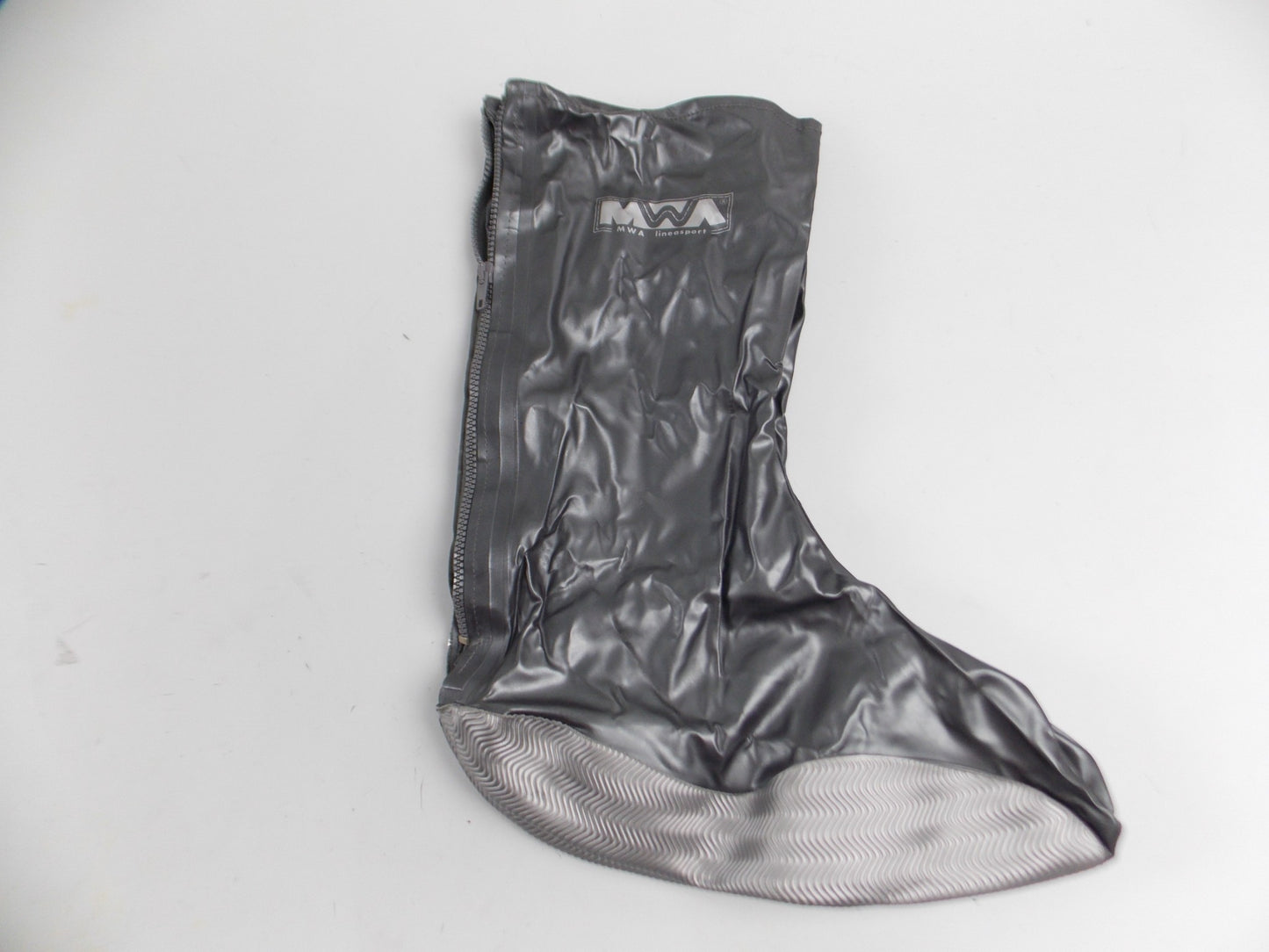MWA OVER SHOES RAIN BOOT COVER GRAY LARGE 13"1/2 WIDTH=8" 1/2 MOTORCYCLE RIDING - MotoRaider