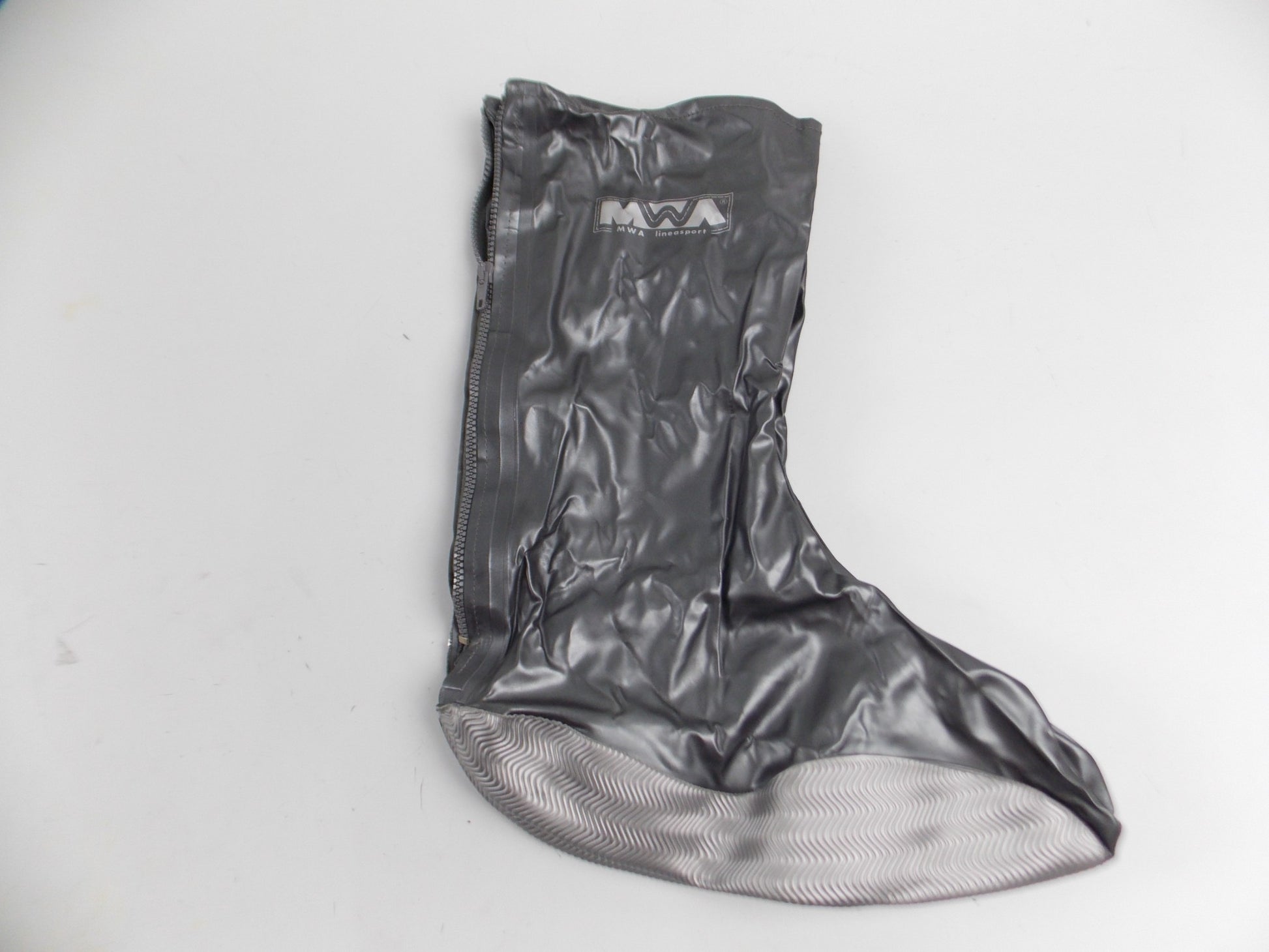 MWA OVER SHOES RAIN BOOT COVER GRAY LARGE 13"1/2 WIDTH=8" 1/2 MOTORCYCLE RIDING - MotoRaider