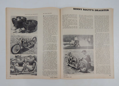 CYCLE WORD MAGAZINE 1967 ROAD TEST 360 GREEVES CHALLENGER 250 RANGER DUNSTALL - MotoRaider