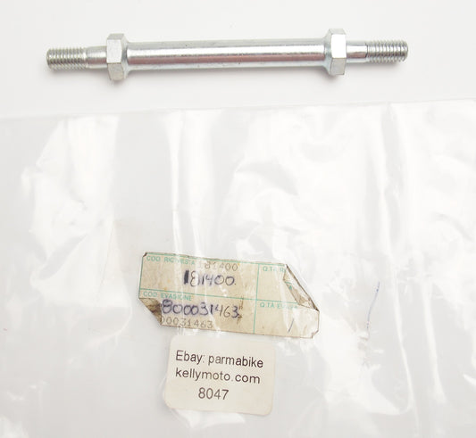NOS OEM CAGIVA SPACER THREAD DIAMETER 8mm LENGTH 125mm 800031463 - MotoRaider