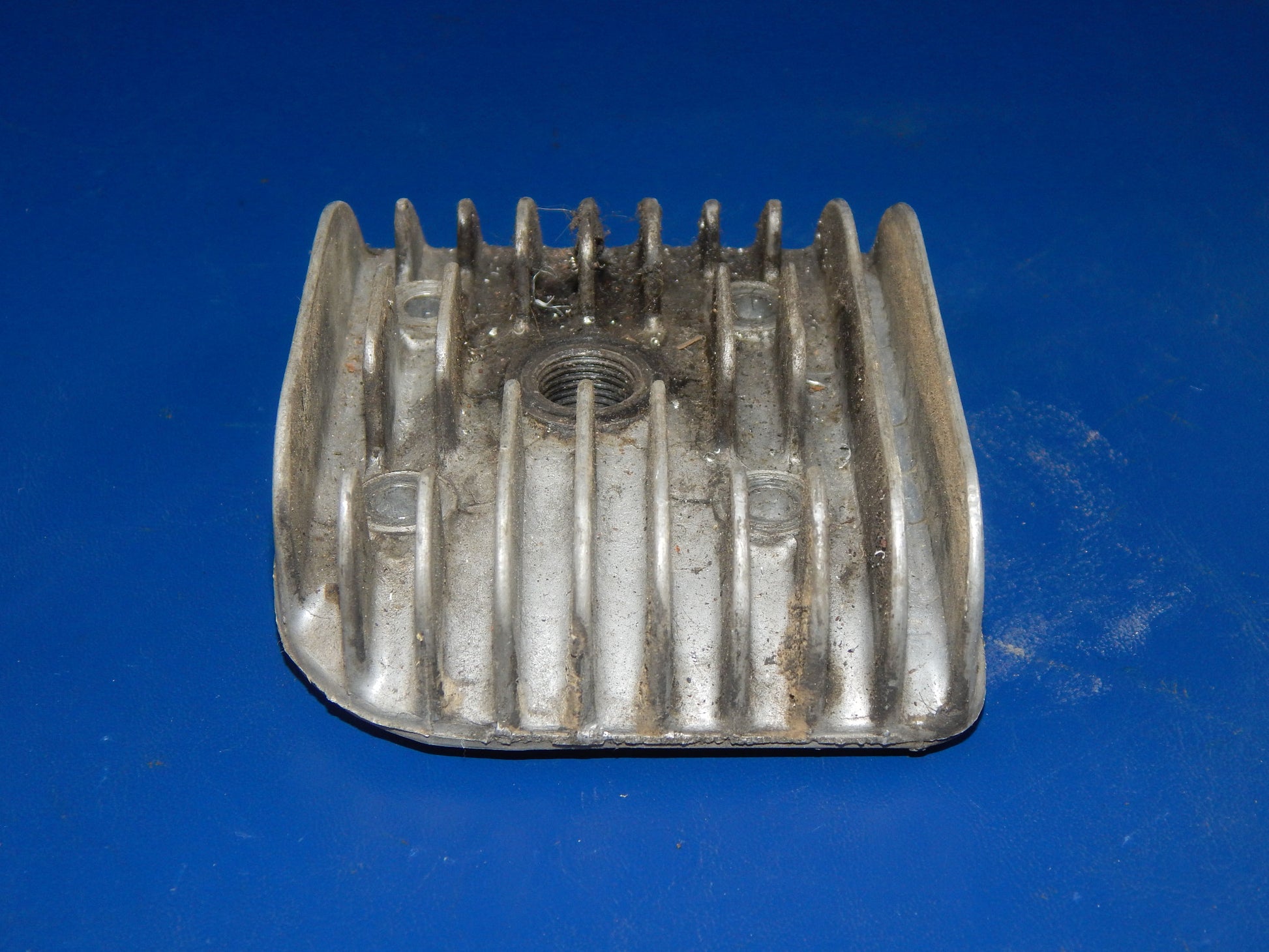 VINTAGE MORINI MOTOR ENGINE 50cc CYLINDER HEAD FM 27-5065 MOTORCYCLE MOPED ITALY - MotoRaider