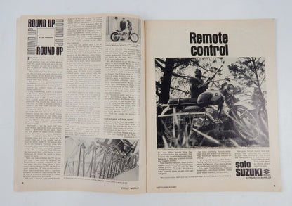 CYCLE WORD MAGAZINE 1967 ROAD TEST 360 GREEVES CHALLENGER 250 RANGER DUNSTALL - MotoRaider