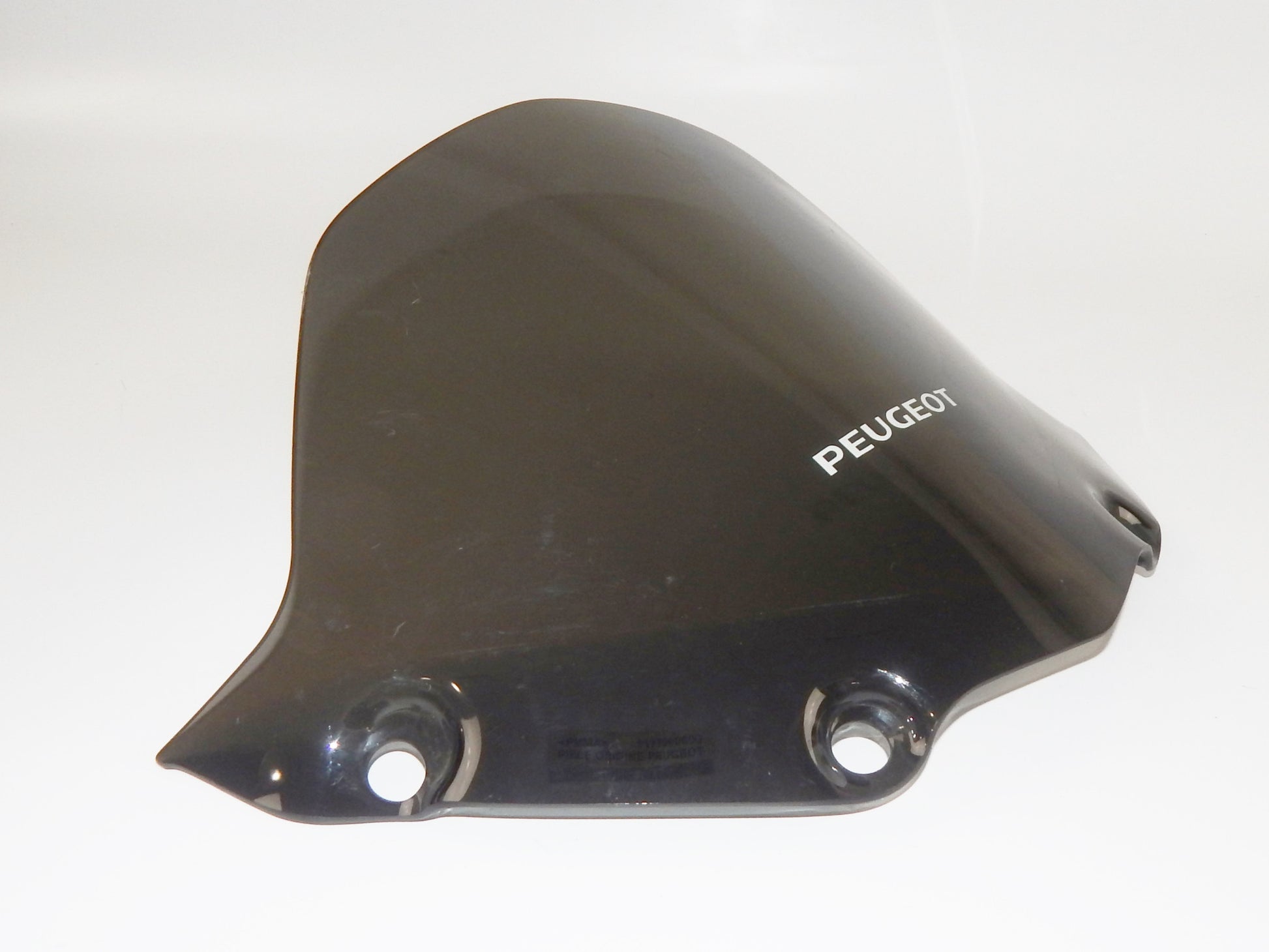 SCOOTER PEUGEOT WINDSHIELD SCREEN GRAY 1177090600 GEOPOLIS SATELLIS H=10.75" - MotoRaider