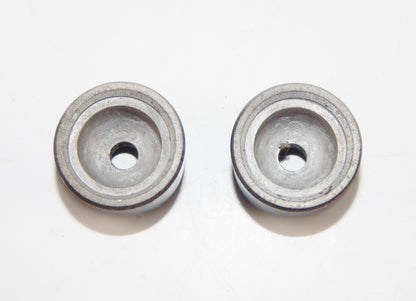 1pr YAMAHA HANDLEBAR GRIPS END WEIGHT TT XT RT FJ FZ DT TZ D=27mm VINTAGE - MotoRaider