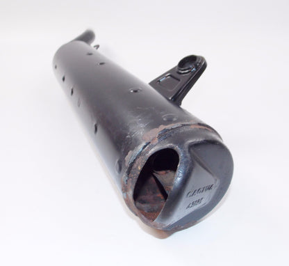 NOS OEM CAGIVA 1980's EXHAUST SILENCER PIPE MUFFLER 43195 | 800L47055 - MotoRaider